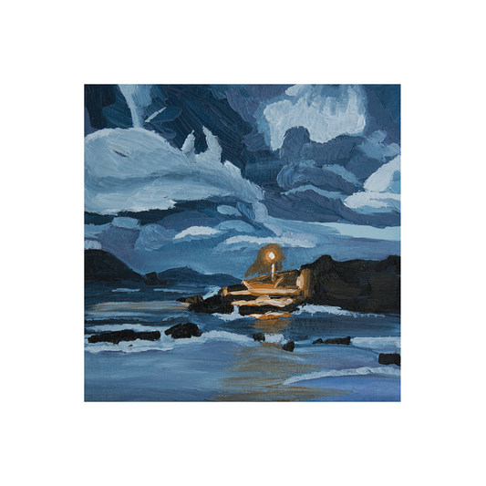 Pier Light on Beara Print