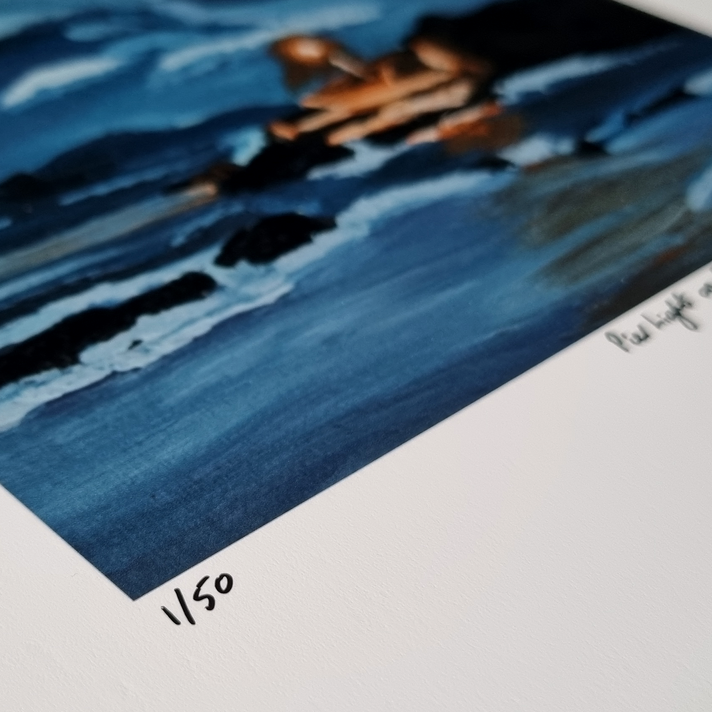 Pier Light on Beara Print