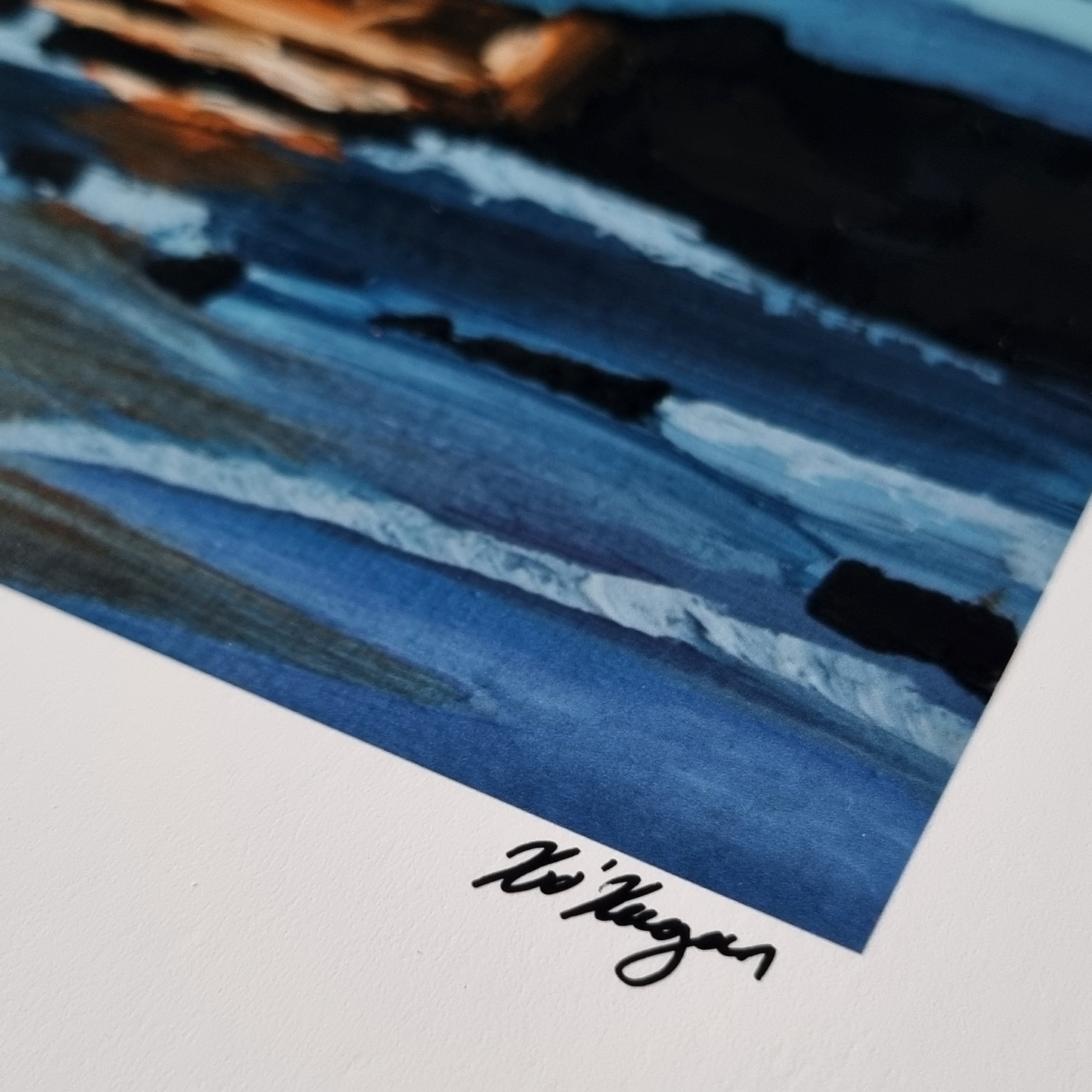 Pier Light on Beara Print