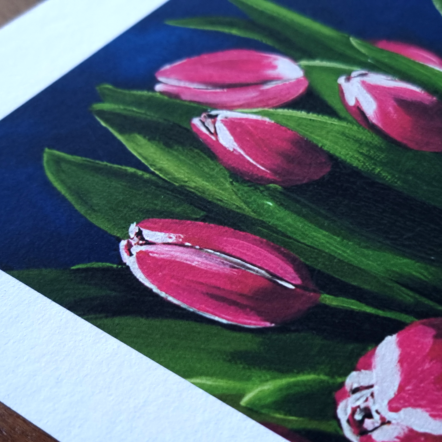 Pink Tulips Print